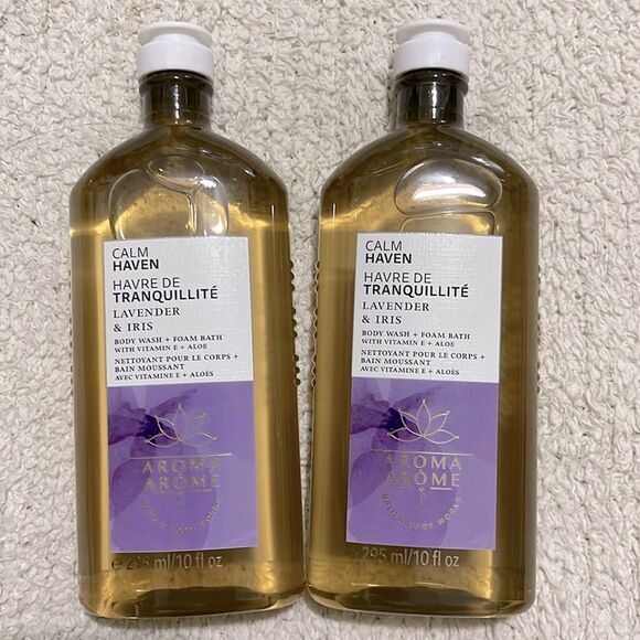NEW- Bath & Body Works- Aroma Calm Haven Body Wash - Picture 1 of 3
